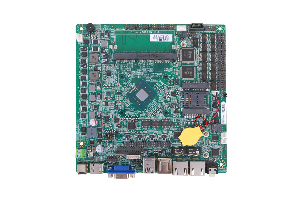 新品發(fā)布|基于Intel?Bay Trail-D J1900處理器、多USB口、多COM口的MINI-ITX工業(yè)主板